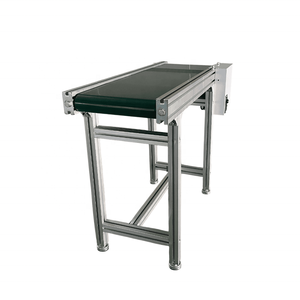 New High Strength Aluminum Extrusion Frame Belt Conveyor Modular Design Motorized Conveyor <b>Material</b> <b>Handling</b> High Efficiency - Product Image 1