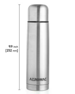 Advanced insulated stainless steel water flask featuring ergonomic finger loop lightweight reusable design for hiking camping - Product Image 6