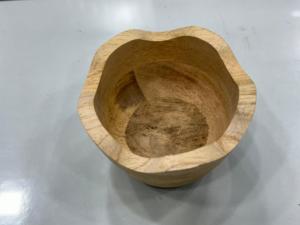 Bol de service de luxe en bambou et bois poli naturel, fait main, pour salade et fruits, usage domestique et restaurant, en promotion - Product Image 5
