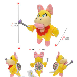 <span class=keywords><strong>Mario</strong></span> Cubone Charmander Remy Lari Iggy Wendy Morton Roy Princess <span class=keywords><strong>Peach</strong></span> Poupées en peluche <span class=keywords><strong>super</strong></span> douces en polyester avec rembourrage en coton PP - Product Image 4