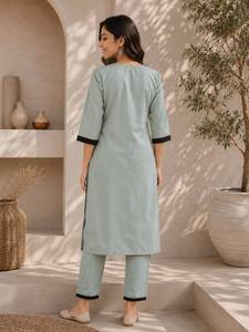 NEW LAUNCHING GOWN PATCHWORK IN FUAX GEORGETTE MATERIAL FULLY STITCHED ADJUSTED UP TO 44 - Product Image 2