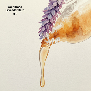 Huile de Bain Parfumée à la Lavande Longue Durée Marque Blanche Hydratante et Nourrissante pour Femmes et Hommes OEM/ODM MOQ 1000 pièces - Product Image 3