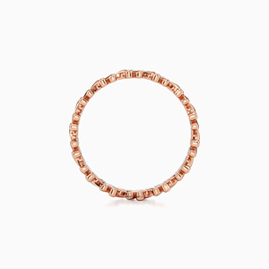 แหวนเพชรรูปหัวใจโรแมนติกสำหรับผู้หญิง ทอง 10K 14K 18K และเงิน 925 935 ดีไซน์จากธรรมชาติ เครื่องประดับชั้นดี - Product Image 3