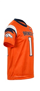 Camiseta Deportiva Personalizada con Nombre y Número del Equipo, Camiseta Deportiva Naranja para Hombre, Personalizable, de Secado Rápido, Uniforme de Equipo - Product Image 2