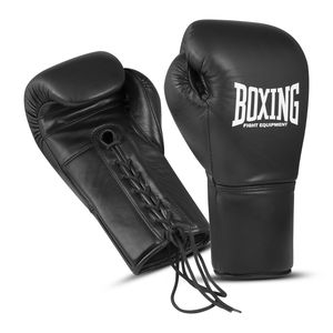 Gants d'entraînement unisexes en cuir véritable de haute qualité, légers et personnalisés, pour MMA, kickboxing et Muay Thai, à lacets. - Product Image 2