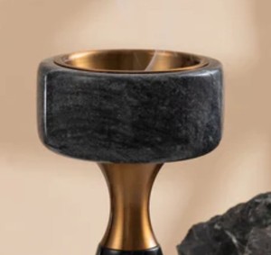 <b>Art</b> Empire Exports Luxury Black Metal Eco-Friendly <b>Indian</b> Incense Burner for Islamic Home Fragrance Decor All-Season AROMATIC - Product Image 2