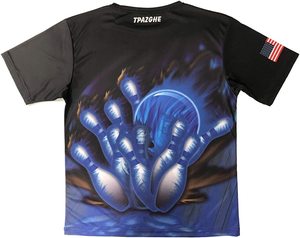 กระดุมเสื้อเชิ้ตสำหรับผู้ชายแบบปรับแต่งได้ สวมใส่สบาย ดีไซน์ใหม่ พิมพ์ลายแบบซับลิเมชั่นเต็มผืน ระบายอากาศได้ดี เป็นมิตรกับสิ่งแวดล้อม แห้งเร็ว - Product Image 4