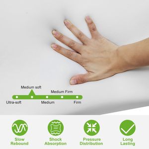 Cuscino Ortopedico Cervicale in Memory Foam di Bambù, Supporto per il Collo, Cuscino Traspirante per Letto - Product Image 3