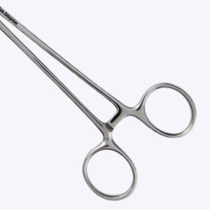 Pinces de préhension et de serrage pour chéloscystectomie, durables, droites, 8,5 pouces et 21,5 cm, en acier inoxydable, par Apto Enterprises - Product Image 6