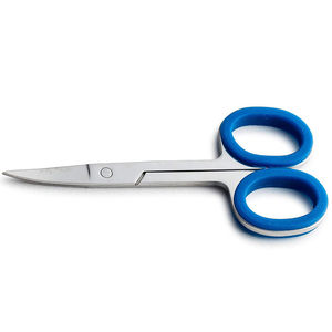 Ciseaux à cuticules incurvés professionnels KAAMIR INSTRUMENTS en acier inoxydable, outil de manucure et pédicure de haute qualité et durable - Product Image 3