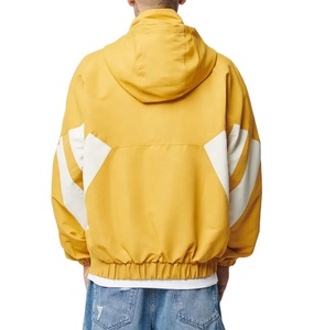 2026 Trending Best Quality Windbreaker <b>Jacket</b> Custom Made Casual Fashion Nylon Mesh Lining <b>Pullover</b> Windbreaker <b>Jacket</b> For <b>Men</b> - Product Image 2