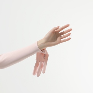 Guantes con Manga Rosa y Logotipo, con Palma Extraíble – Guantes de Moda de Calidad Única para Mujer – Diseño de Logotipo Personalizado - Product Image 5