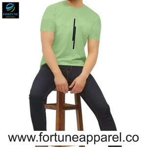 เสื้อยืดผู้ชายปี 2026 แขนสั้น ทรงโอเวอร์ไซส์ ผ้าฝ้าย 100% สวมใส่สบาย คอกลม ป้องกันขนร่วง แห้งเร็ว เป็นมิตรต่อสิ่งแวดล้อม - Product Image 3