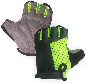 Gants de cyclisme à demi-doigts très demandés avec protection pour la moto, les sports de plein air et la gym – Vente en gros professionnelle - Product Image 4