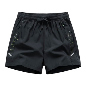 Shorts de sport pour homme, taille élastique, légers, pour la course à pied, l'entraînement et la gym, été - Product Image 1