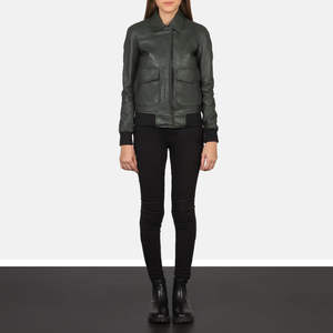 Veste en cuir respirante de haute qualité pour femme, style mode, vêtement d'extérieur décontracté, coupe-vent, imperméable, fermeture éclair, écologique - Product Image 1