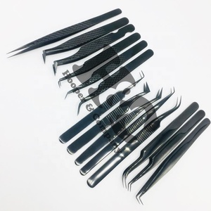 Pince à épiler pour extension de cils Plasm noir haute qualité couleur durable pince à épiler grand ensemble pince à épiler vison - Product Image 1