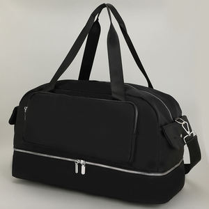 Sac de voyage pour homme classique et élégant en polyester 100% grande capacité, sac de week-end en cuir véritable effet peau de serpent de luxe - Product Image 2