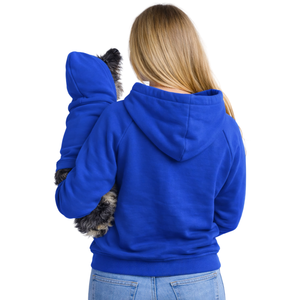 Sudadera con Capucha para Perros y Dueños, Conjunto a Juego, Sudadera Cómoda y Elegante para Mascotas y Humanos, Color Azul Medianoche - Product Image 2