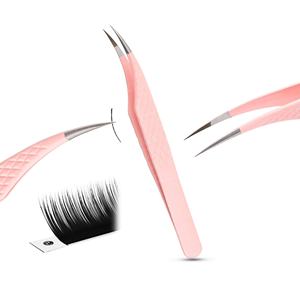 Pince à cils à pointe pointue pour une adhérence parfaite, les cils ne glissent jamais, les cils de 0.03mm réduisent la fatigue des mains - Product Image 2