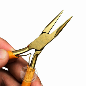 Pince à bec de chat en acier inoxydable pour la fabrication de bijoux - Outil léger de haute qualité pour un travail soigné, personnalisable avec logo sur mesure - Product Image 2