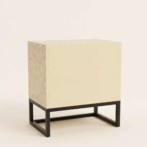 Table de chevet extensible en nacre jaune pour salon, mobilier pour la maison, la ferme ou l'hôtel - Product Image 2