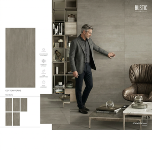 Glacier Crema 600x1200mm Porcelaine 60x120cm Carreaux polis antidérapants Kajaria India - Product Image 2