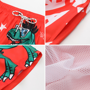 Shorts de Playa para Hombre, Transpirables, Estampados, con Cintura Elástica Alta y Cordón Ajustable, de Secado Rápido, para Verano - Product Image 4