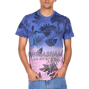 Bulk Quantity High Quality <b>Men's</b> Casual <b>T</b>-<b>Shirts</b> with Custom Logo Polyester/Cotton Eco-Friendly Breathable Loose Fit 220g O-Neck - Product Image 4