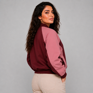 Chaqueta Bomber para Mujer, Logotipo Personalizado, Ligera, Cierre Completo, Ropa Casual, Resistente al Viento, Chaqueta Bomber de Alta Calidad - Product Image 3