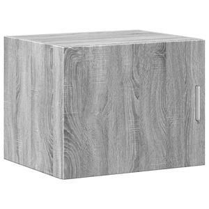 Armoire murale en bois d'ingénierie Sonoma Grey, design réversible de taille moyenne pour un rangement mural polyvalent - Product Image 2