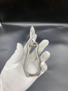 Coupe-ongles droit à ressort de 14 cm en acier inoxydable pour podologie, coupe-cuticules et ongles, outil de pédicure et de manucure robuste - Product Image 4