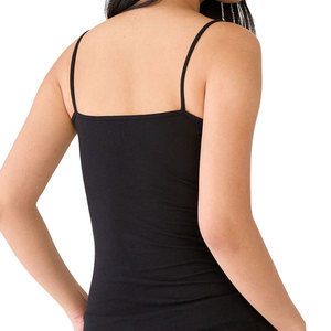 Wholesale Breathable Cotton Ribbed Knitted Tank Tops For Women Custom Logo <b>Light</b> Weight Workout Tank Top - Product Image 6