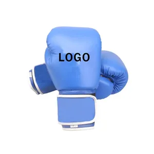 Guantes de Boxeo de Piel Sintética PU de Alta Calidad con Logotipo Personalizado, Guantes Profesionales de Sparring para Hombres y Mujeres - Product Image 6
