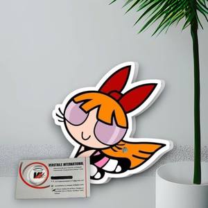 ขนตาปลอมอะคริลิคแม่เหล็กกันน้ำแบบใช้ซ้ำได้ รุ่น Versatile International Customized Love Power Puff Girl Butterfly Diamond Heart Flower - Product Image 5