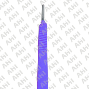 Manche de scalpel chirurgical personnalisé OEM en acier inoxydable réutilisable pour usage hospitalier avec lame de sécurité - Product Image 6
