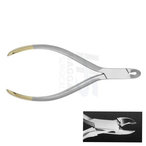 Coupe-fil orthodontique professionnel avec insert en carbure, certifié CE, fabriqué en acier inoxydable de haute qualité, coupe-fil distal - Product Image 3