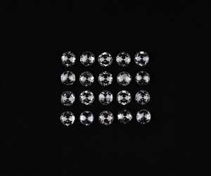 Anillo Solitario con Diamante Cultivado en Laboratorio de 3.5 MM, Corte Rosa, Perforado con Láser, Certificado IGI, Color D, Claridad VVS1, para Joyería - Product Image 1