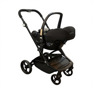 Nuovo design, acquisto ottimale, montaggio rapido, bestseller, passeggino 3-in-1 con seduta reclinabile, carrozzina High Landscape, certificato EN per neonati - Product Image 3