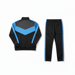 Survêtement de football personnalisé pour homme, haute qualité, manches courtes, col montant, séchage rapide, respirant, imprimé par sublimation, pour joueur - Product Image 6