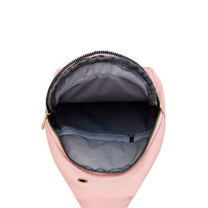 Unisex Quilted Crossbody Chest Bag Korean Fashion Nylon Shoulder Belt Waterproof Casual Large Capacity Waist <b>Pillow</b> <b>Shape</b> - Product Image 4