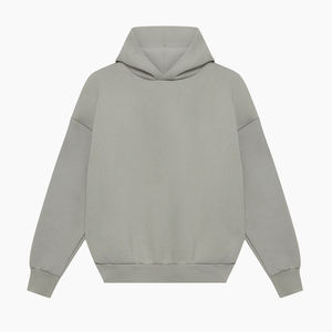 Sudadera con capucha personalizada al por mayor de 450 g/m² para minoristas estadounidenses de ropa deportiva, con forro polar grueso de felpa francesa. - Product Image 4