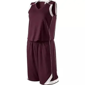 high quality Custom embroidery digital printing custom design basketball uniform for clubs high quality basket ball uniforms