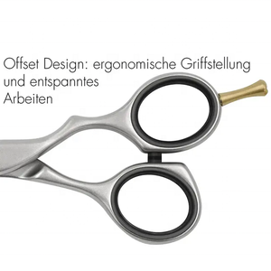 Professional Barber Stainless Steel Hair Salon Scissors <b>Ceramic</b> Handle Custom Engraved Logo Private Label Shaving Styling Shaver - Product Image 6