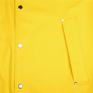 Custom Outdoor Rain Coat Unisex Rainwear Basic Style PU Rain <b>Jacket</b> Waterproof Raincoat Windproof Rain Wear - Product Image 3