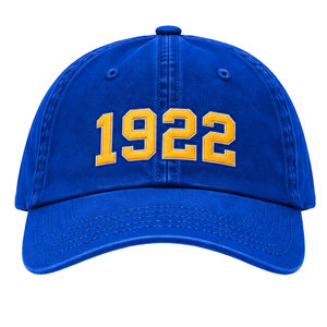 หมวกแก๊ป Sigma Gamma Rho สำหรับผู้หญิง ปักลายตัวอักษร ปรับขนาดได้ ผ้าฝ้าย สไตล์ลำลอง สตรีทแวร์ - Product Image 1