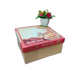 Boîte d'emballage vide en papier sucré personnalisée de luxe en vrac quantité avec prix bon marché par le fabricant et le vendeur - Product Image 1