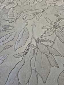 ABAYA Femme Ultra Doux Satin Brocart 100% Polyester NOIR JACQUARD RESPIRANT Poids Moyen 160 GSM VÊTEMENTS pour FILLES - Product Image 3