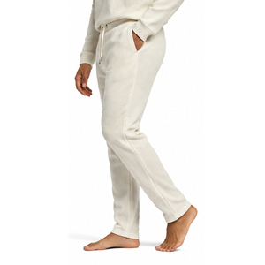 <b>Mens</b> Waffle Knit Streetwear Trousers <b>Slim</b> <b>Fit</b> Casual Textured <b>Joggers</b> Elastic Waist Drawstring Custom Fashion Bottoms <b>Mens</b> <b>Slim</b> - Product Image 3