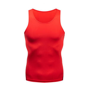 Débardeur Femme Nouvelle Collection Sans Manches en Polyester/Coton Écologique Respirant Séchage Rapide Toile Teintée Unie Col Carré Haut de Gamme - Product Image 4